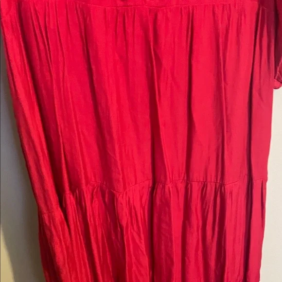 TCEC Red Long Sleeve Women's Dress - Picture 3 of 5